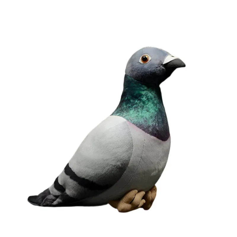Oiseaux Doux Pigeons en Peluche Jouets