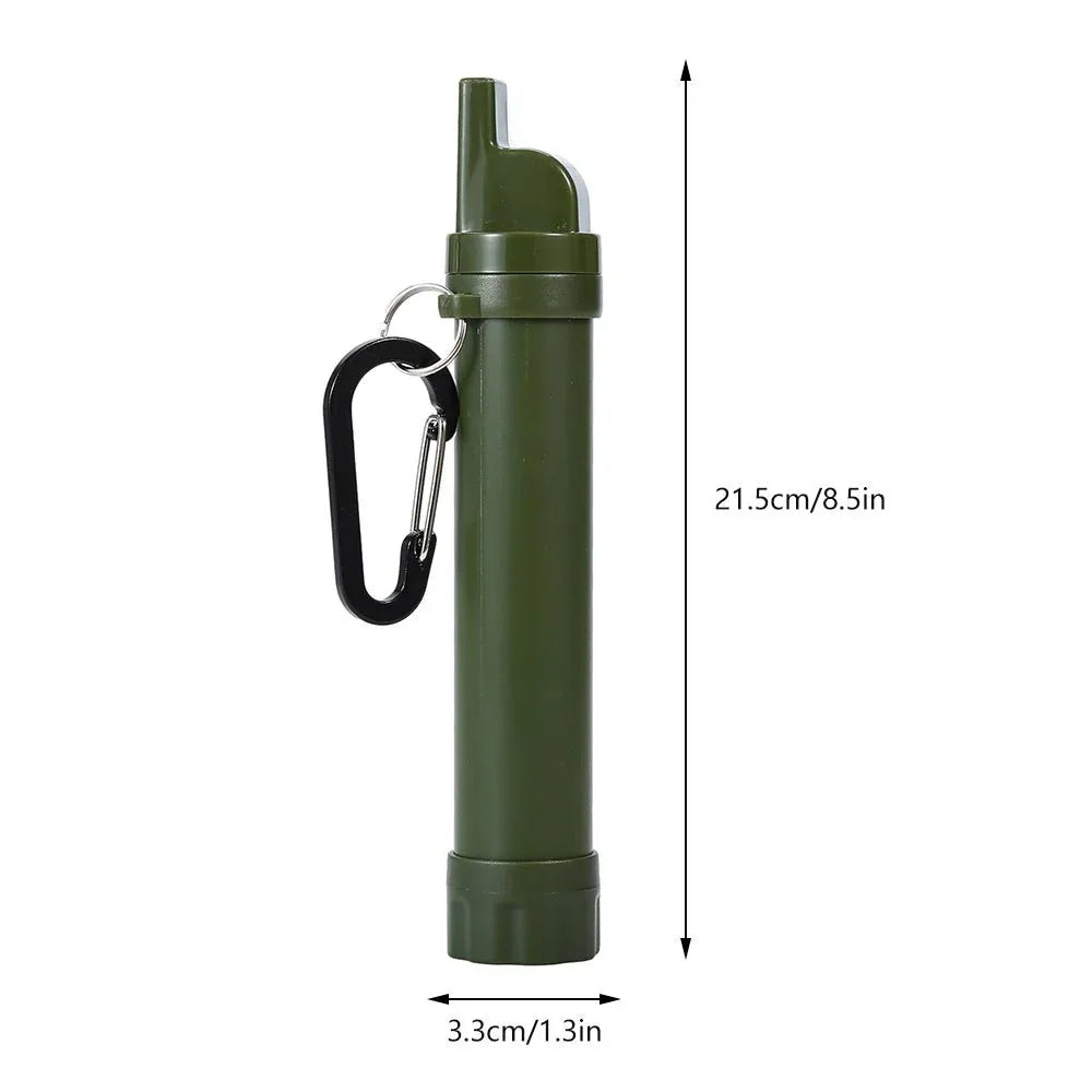 Filtre purificateur d'eau de survie pour le camping et la randonnée