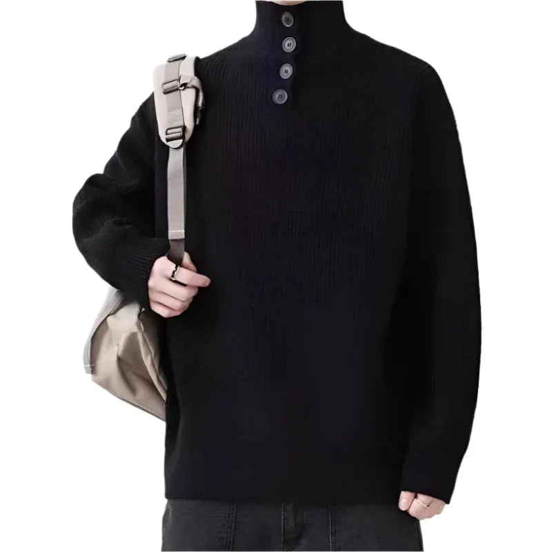 Herren Rollkragenpullover für Herbst und Winter