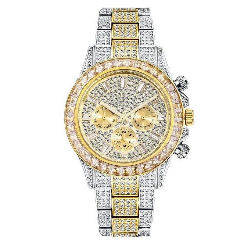 Montre Unisexe Hip Hop à Quartz
