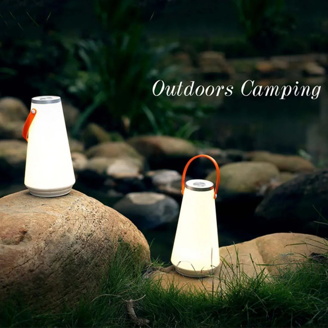 USB Rechargeable Retro Vintage Table Night Light Lamp