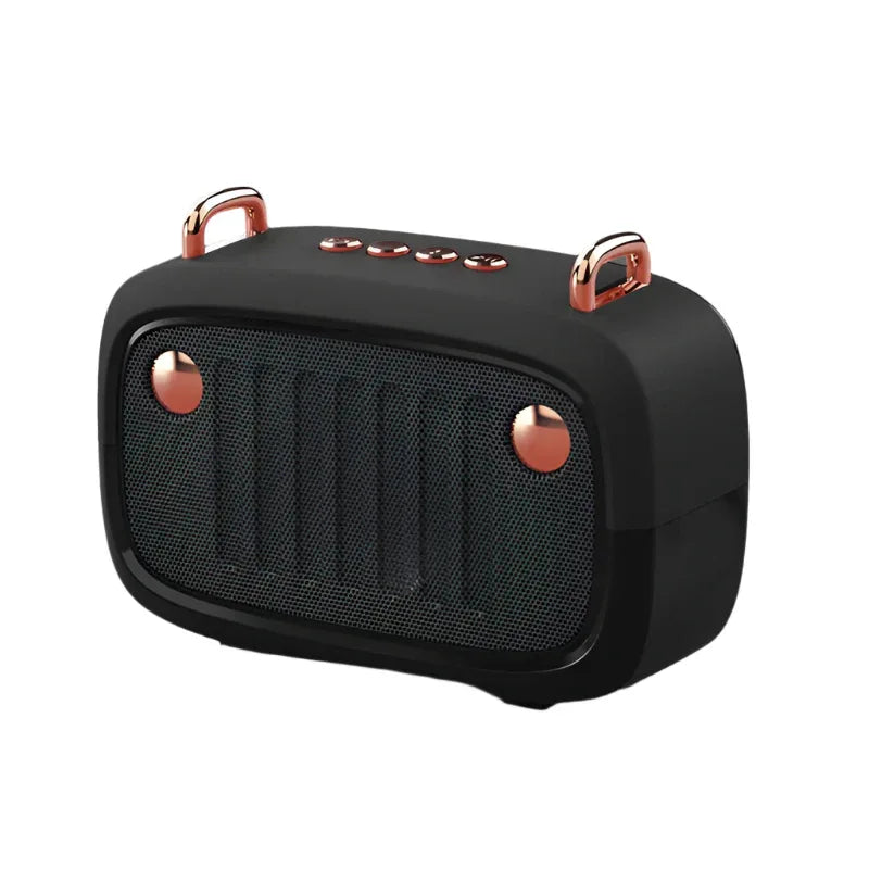Subwoofer Bluetooth sans fil portable, carte haut-parleur mini pour l'extérieur