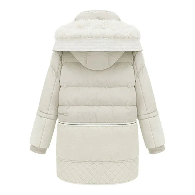 Damen elegante Jacke aus Lammwolle