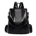 Women's Large Capacity Backpack Soft Leather Travel Bag
