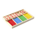 Jouet éducatif Montessori en bois pour enfants et bébés, comptage intelligent et calcul précoce